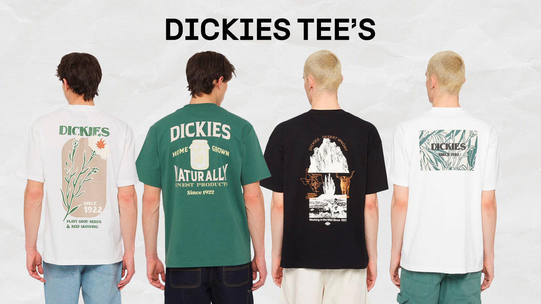 7 T-Shirts da Dickies que tens de ter no teu armário este Verão