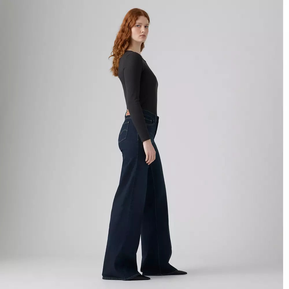 Levi´s Calças de Ganga 318 Wide Leg Marinho Levi´s