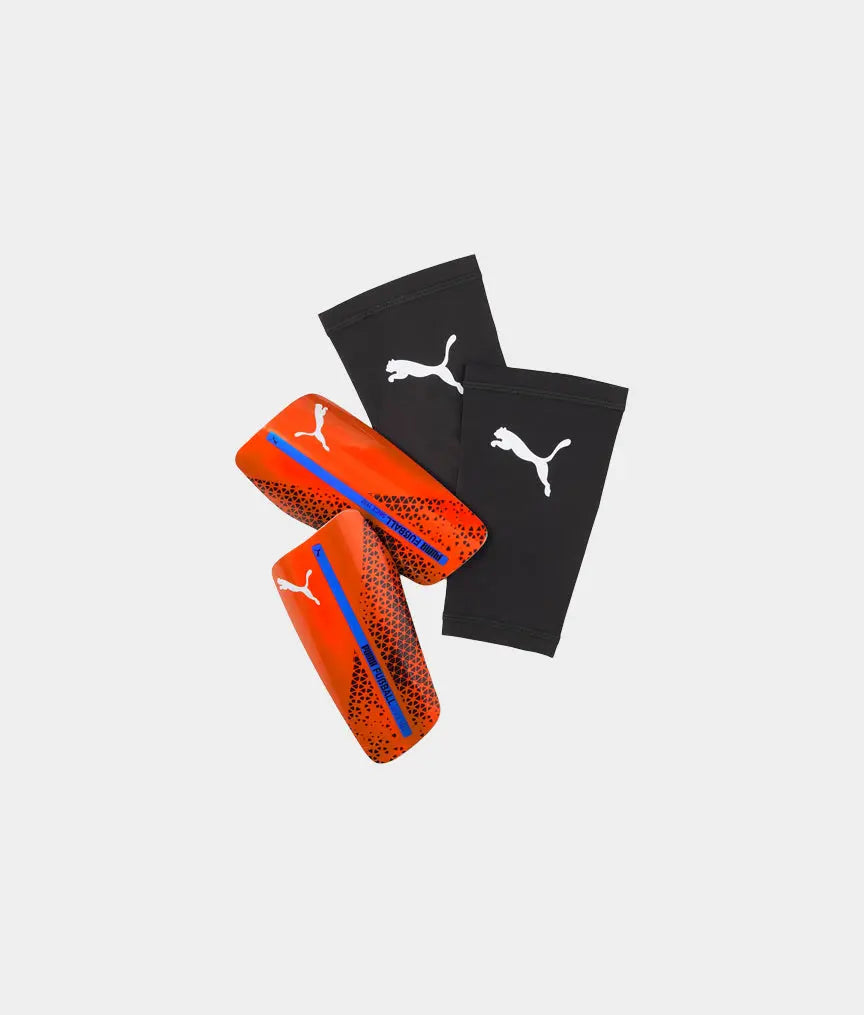 Caneleira Puma Standalone Guard Laranja 03088301