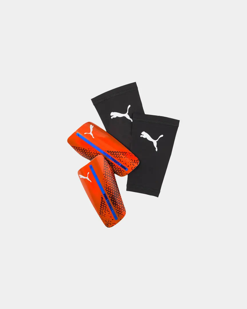 Caneleira Puma Standalone Guard Laranja 03088301