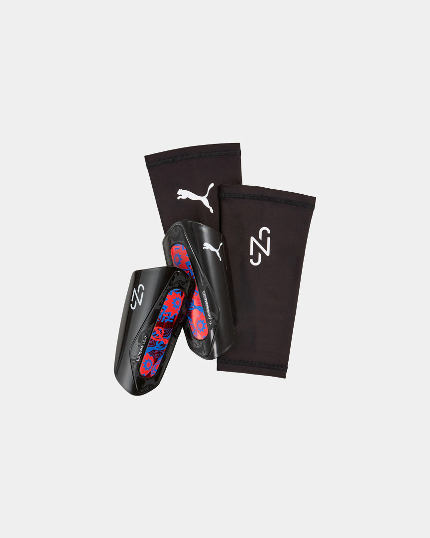 Puma Caneleiras Neymar Jr Ultra Light Pretas 03100701