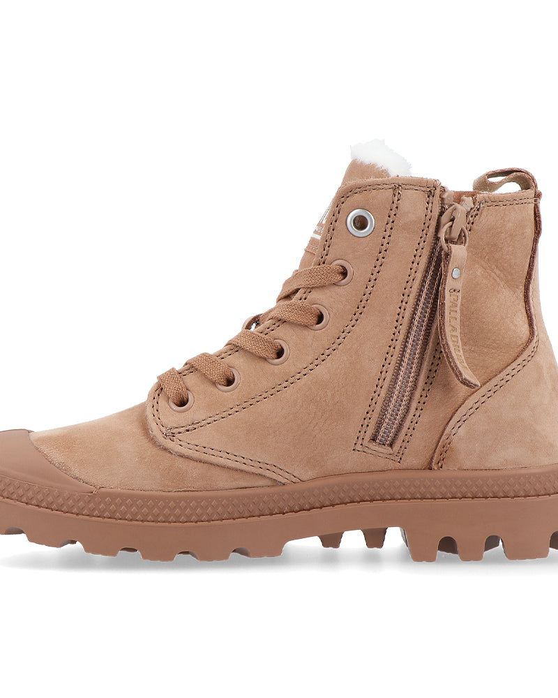 Palladium Bota Pampa Hi Zip Castanha Palladium