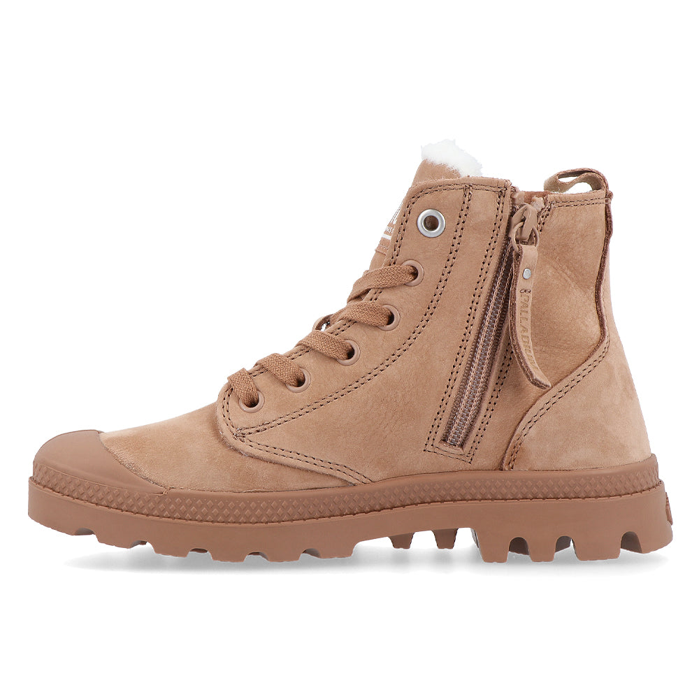 Palladium Bota Pampa Hi Zip Castanha Palladium
