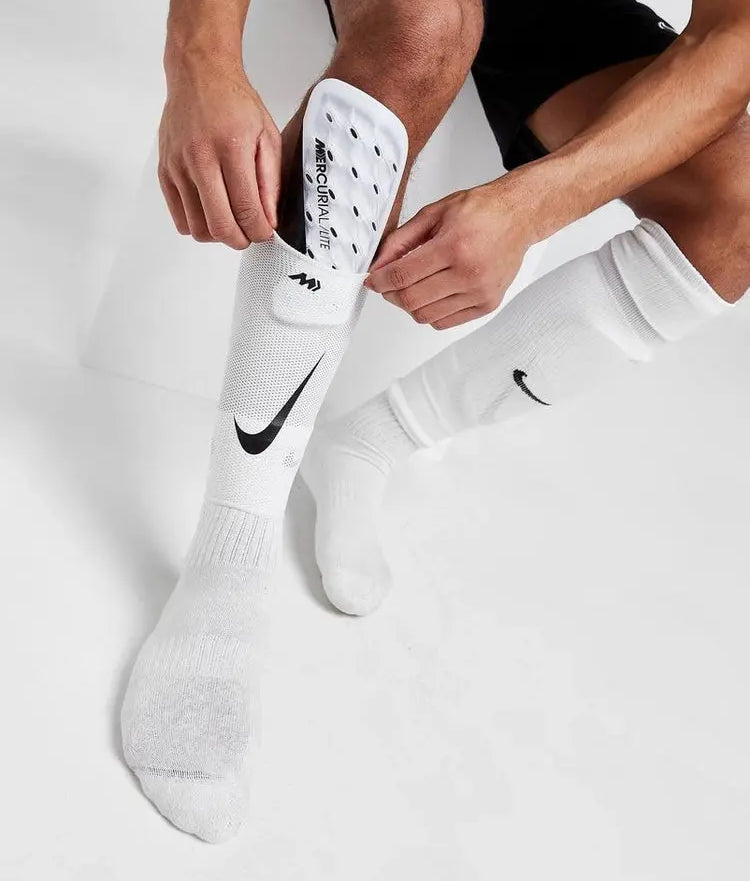 Nike Caneleiras Mercucial Lite Brancas Nike