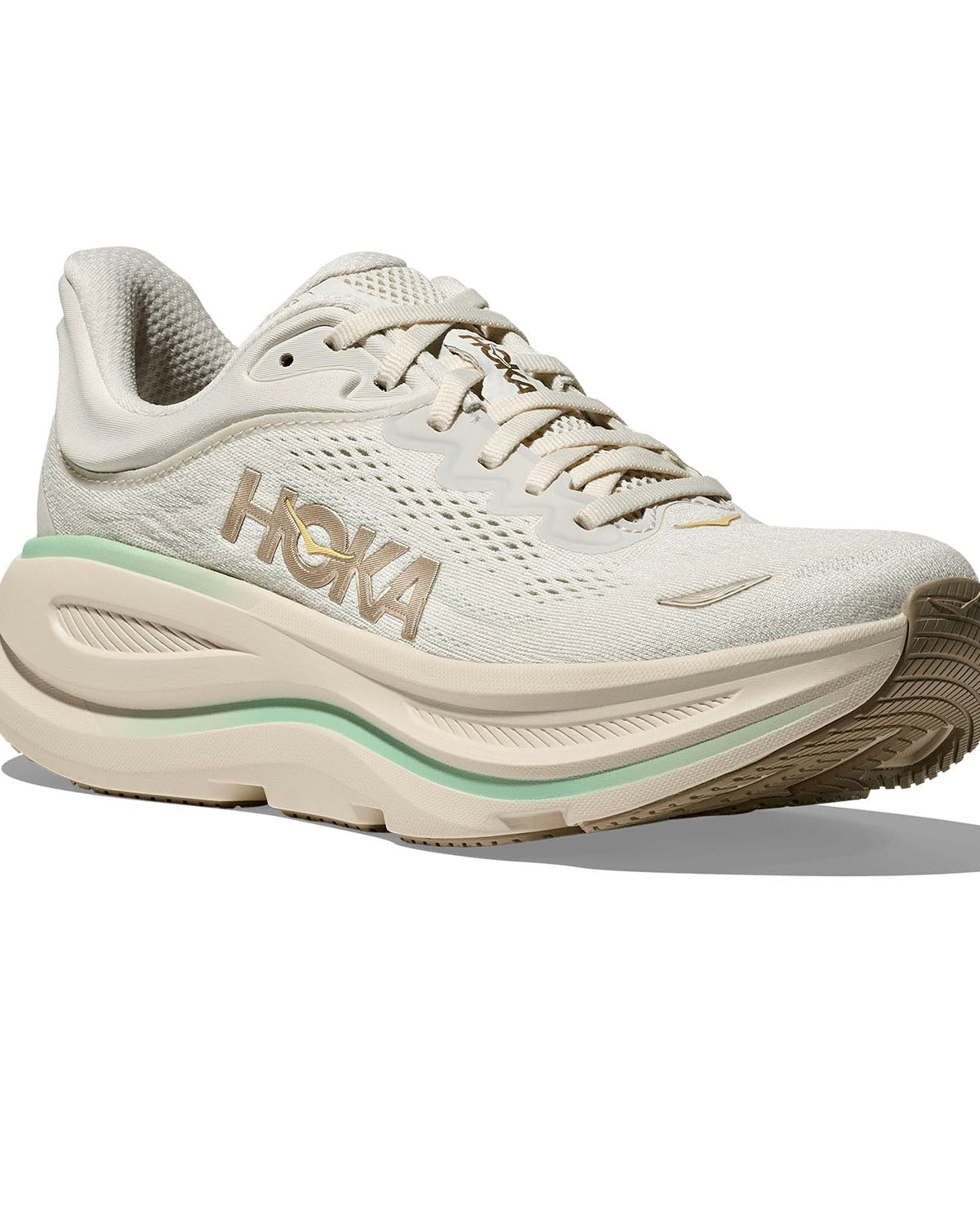 Hoka W Bondi 9 Bege/Verde Hoka