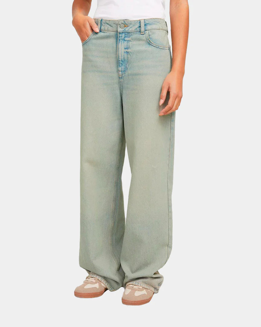 JJXX Calças de Ganga Baggy JXREIN Azul JJXX - Jack & Jones