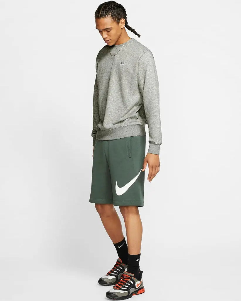 Nike Camisola Nsw Club Crew Cinza Nike