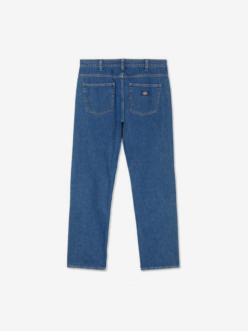 Dickies Calças de Ganga Houston Azul Dickies