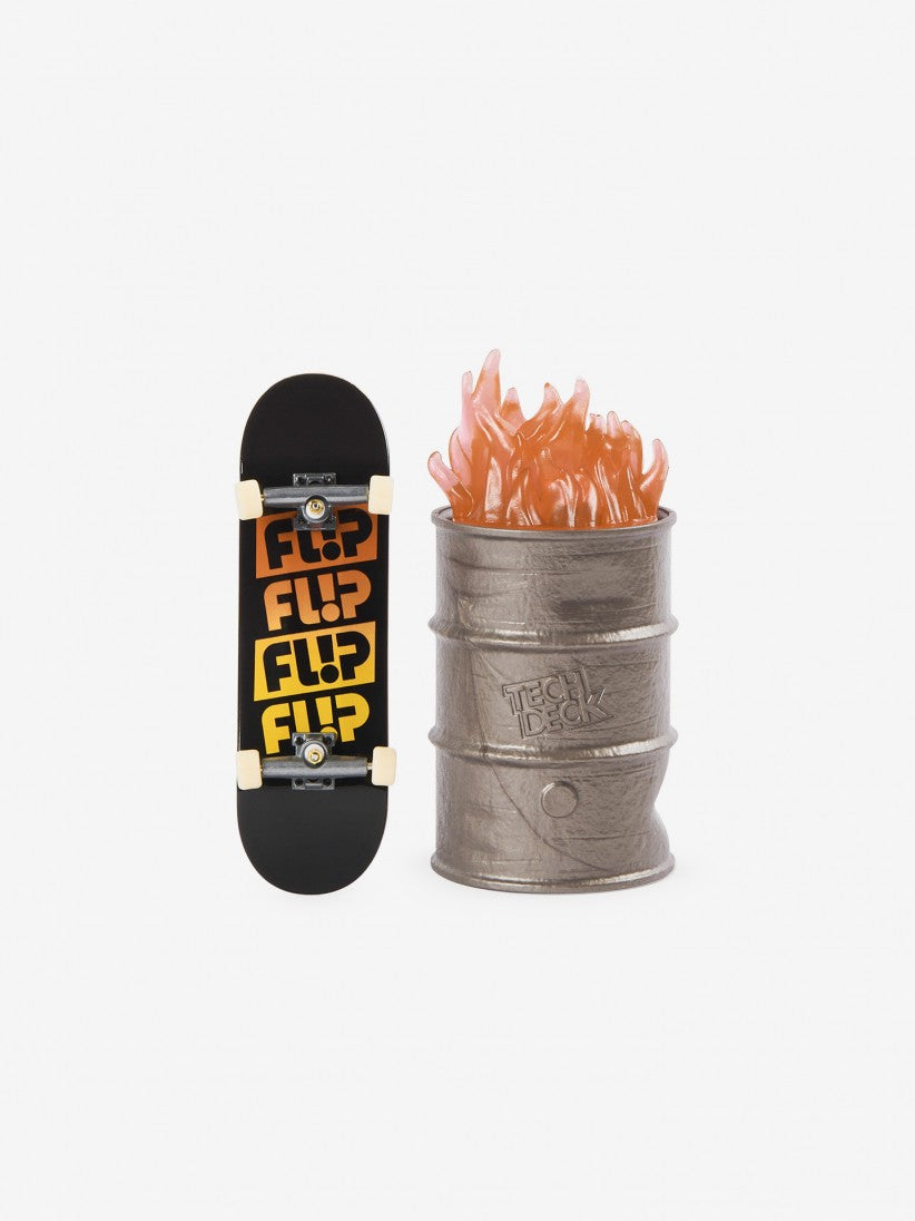 Tech Deck Skate Miniatura Street Hits - Hot Garbage Multicolor Tech Deck