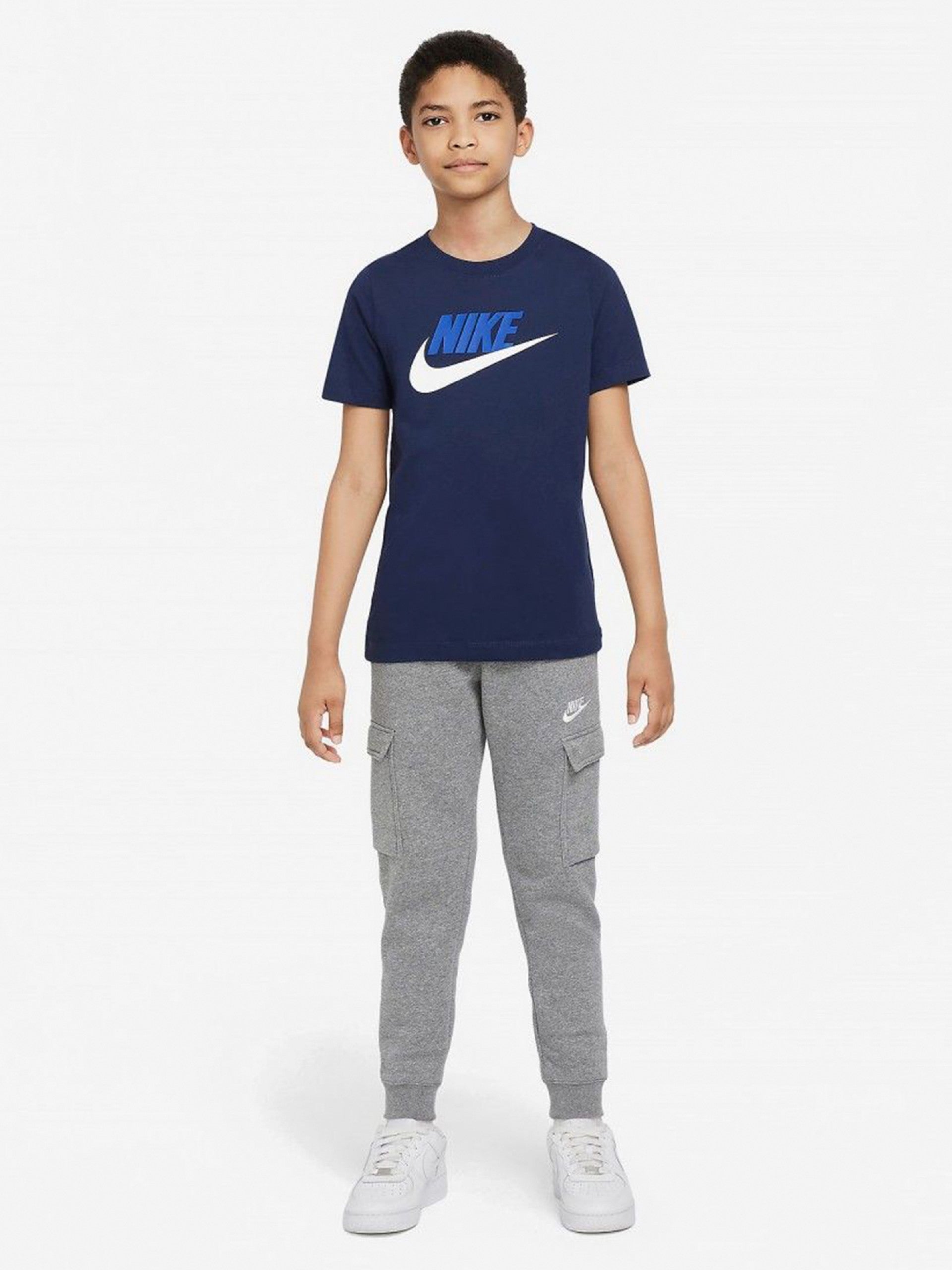 Nike T-Shirt Sportswear Júnior Azul Nike