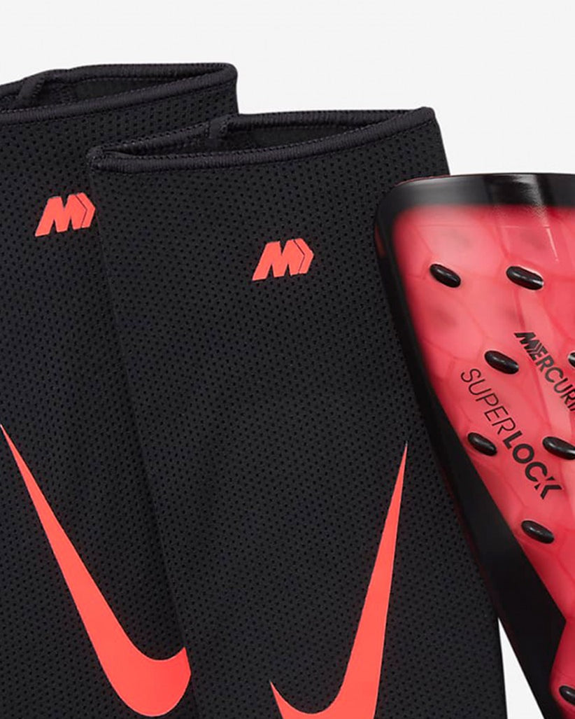 Nike Caneleiras Mercurial Lite Superlock Vermelho Nike