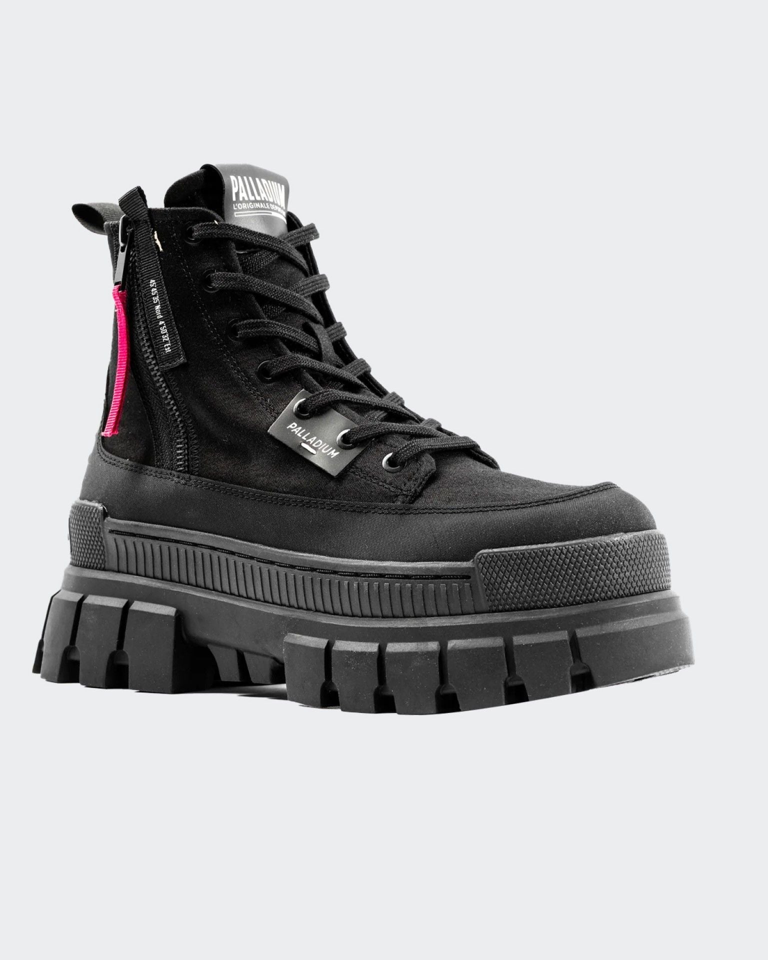 Palladium Bota Revolt Zip Preta Palladium