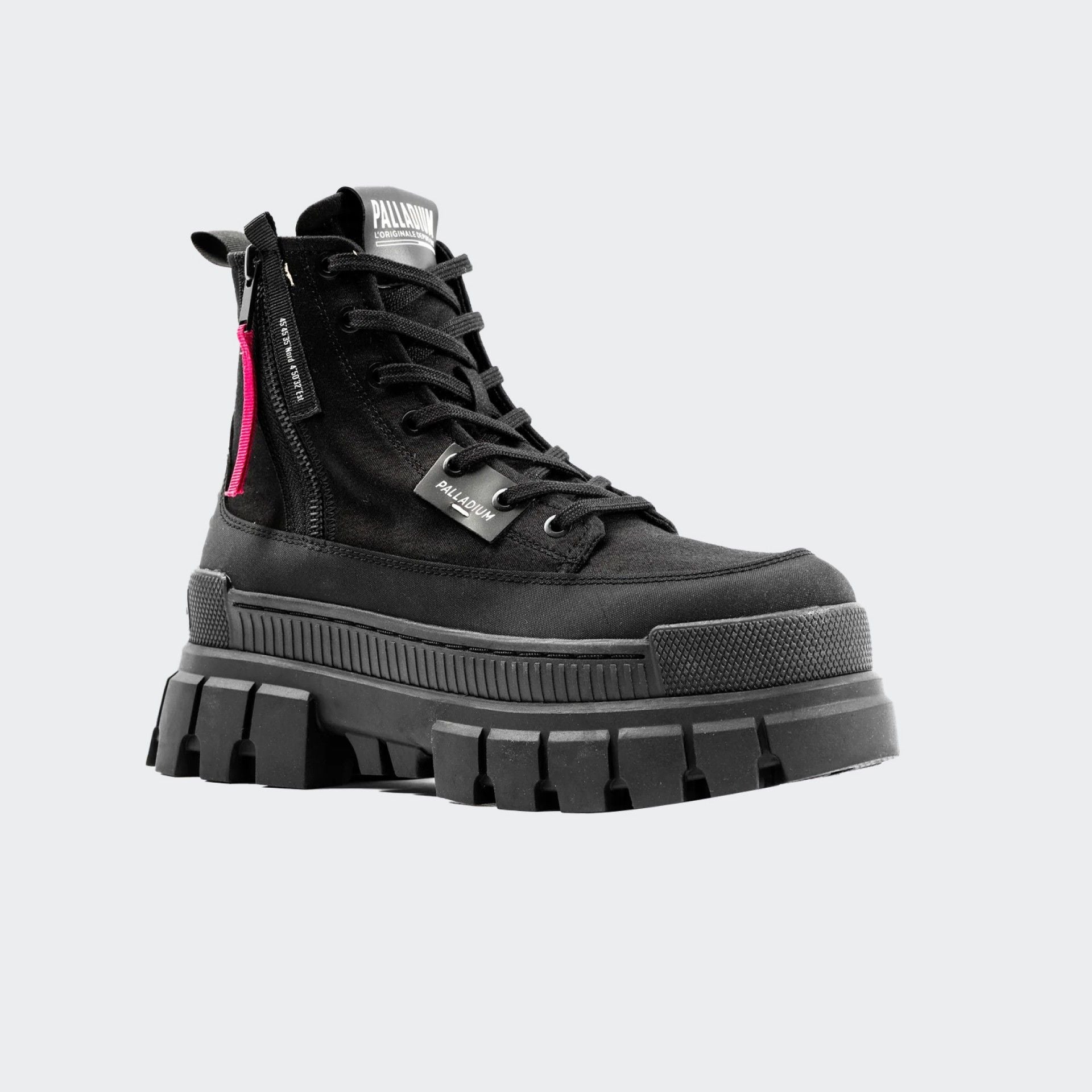 Palladium Bota Revolt Zip Preta Palladium