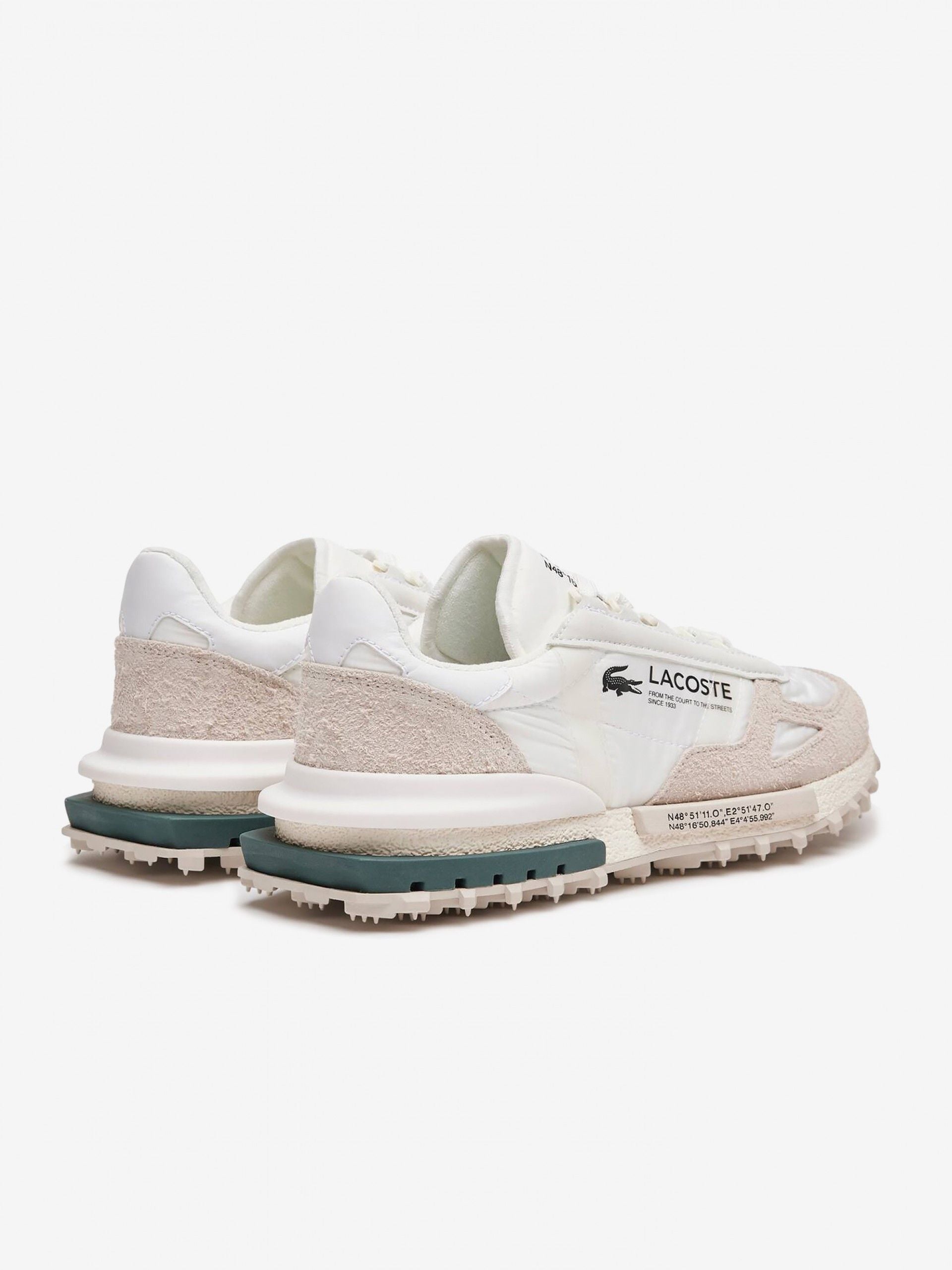 Lacoste Elite Active Têxtil Branca Lacoste