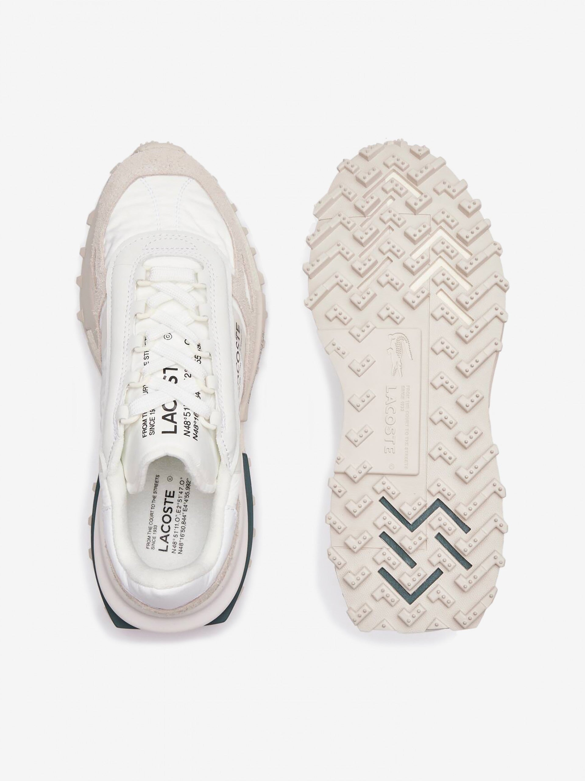 Lacoste Elite Active Têxtil Branca Lacoste