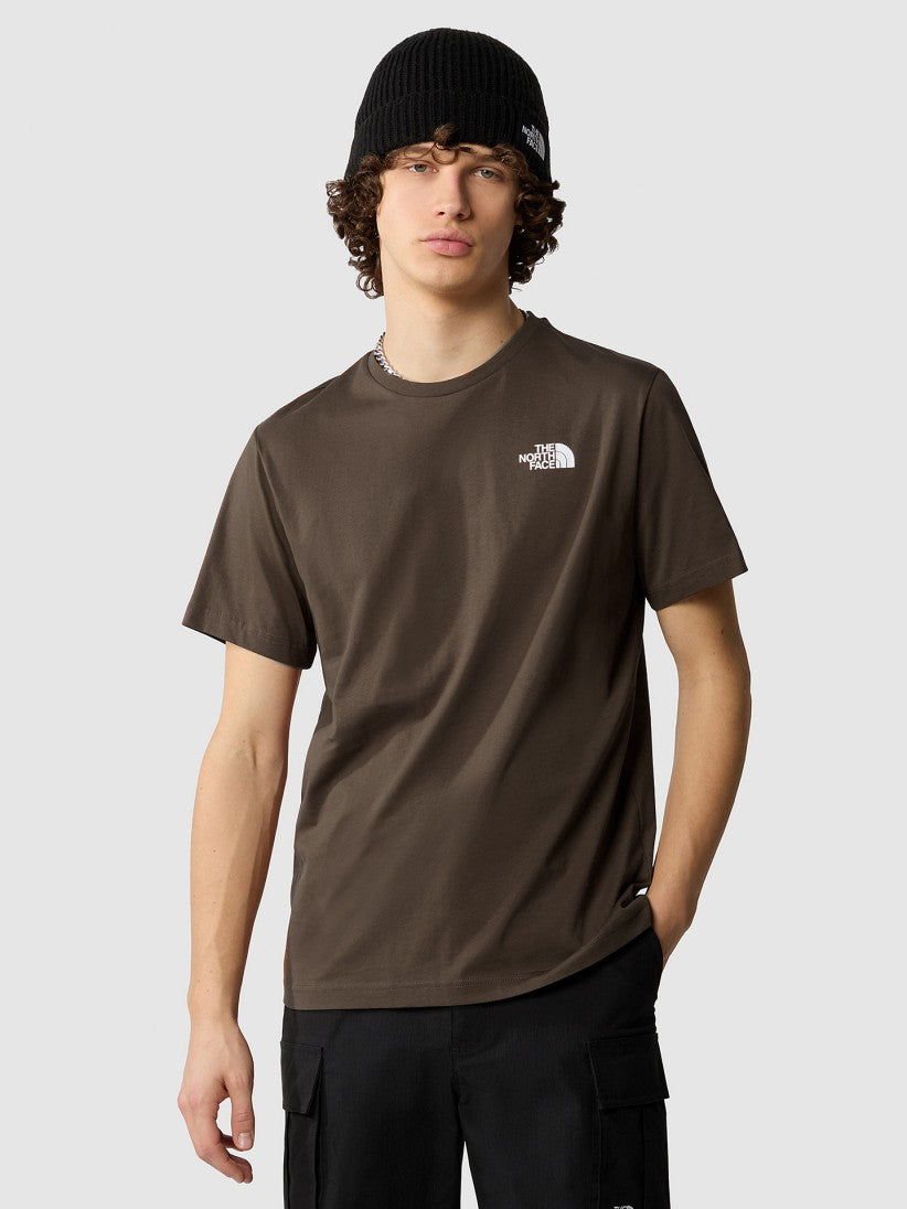 The North Face T-Shirt Redbox Castanha The North Face