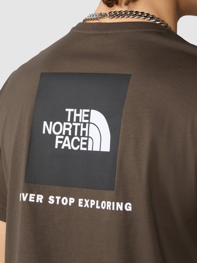 The North Face T-Shirt Redbox Castanha The North Face
