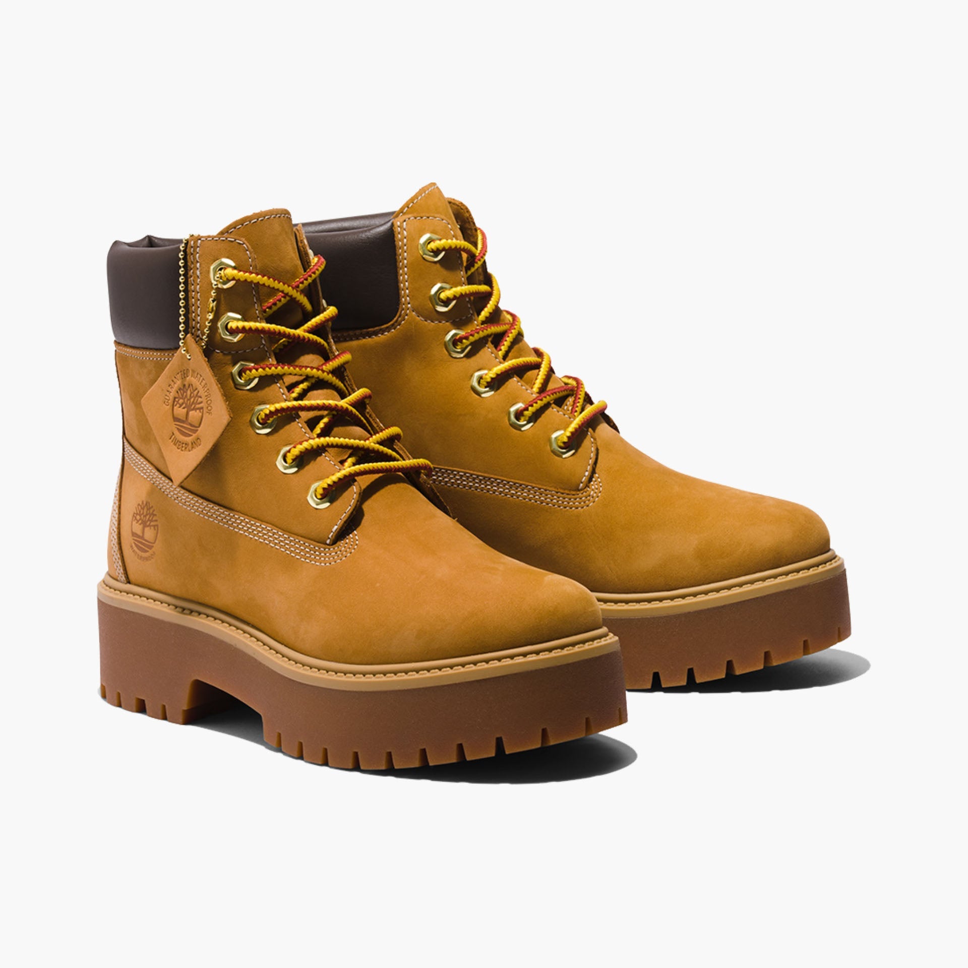 Timberland Bota Plataforma Stone Street Camel Timberland