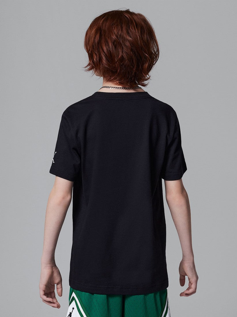 Nike Jordan T-shirt Embroidery Jr Preto Nike