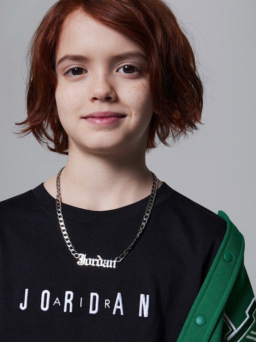 Nike Jordan T-shirt Embroidery Jr Preto Nike