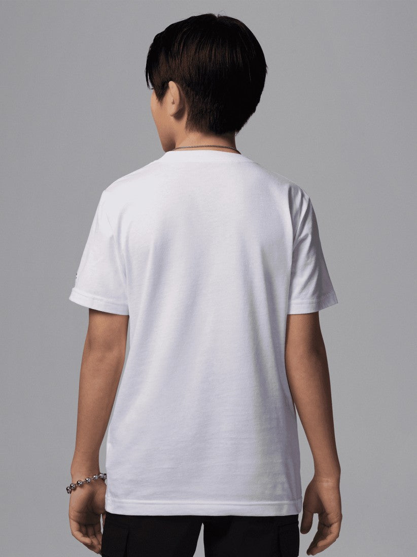 Nike Jordan T-shirt Embroidery Jr Branco Nike