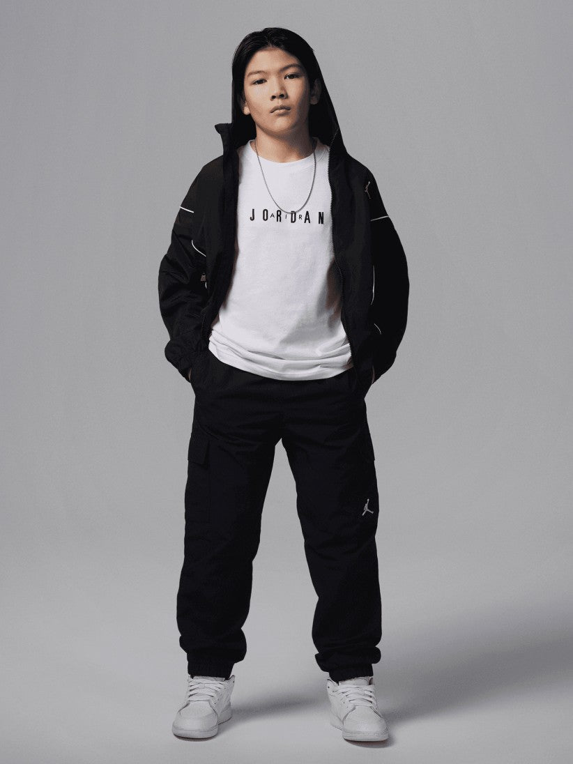 Nike Jordan T-shirt Embroidery Jr Branco Nike