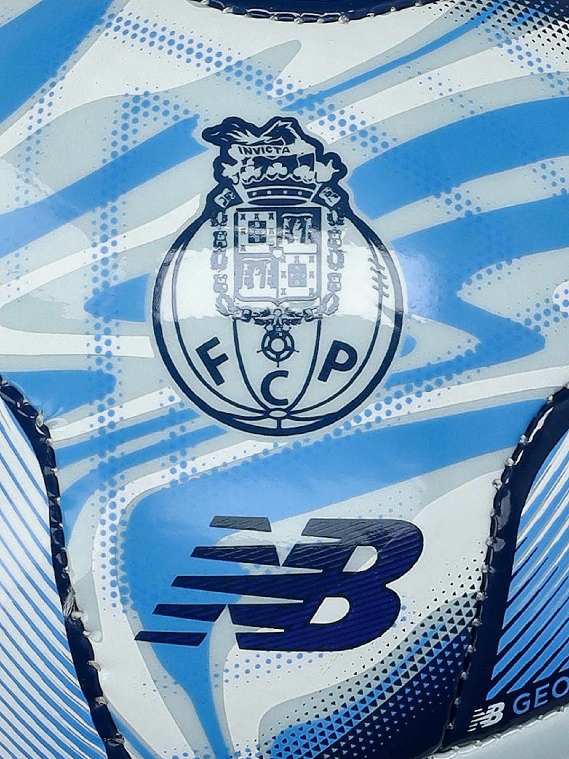 New Balance Bola FCP Mini 25/26 Cinza/Azul New Balance