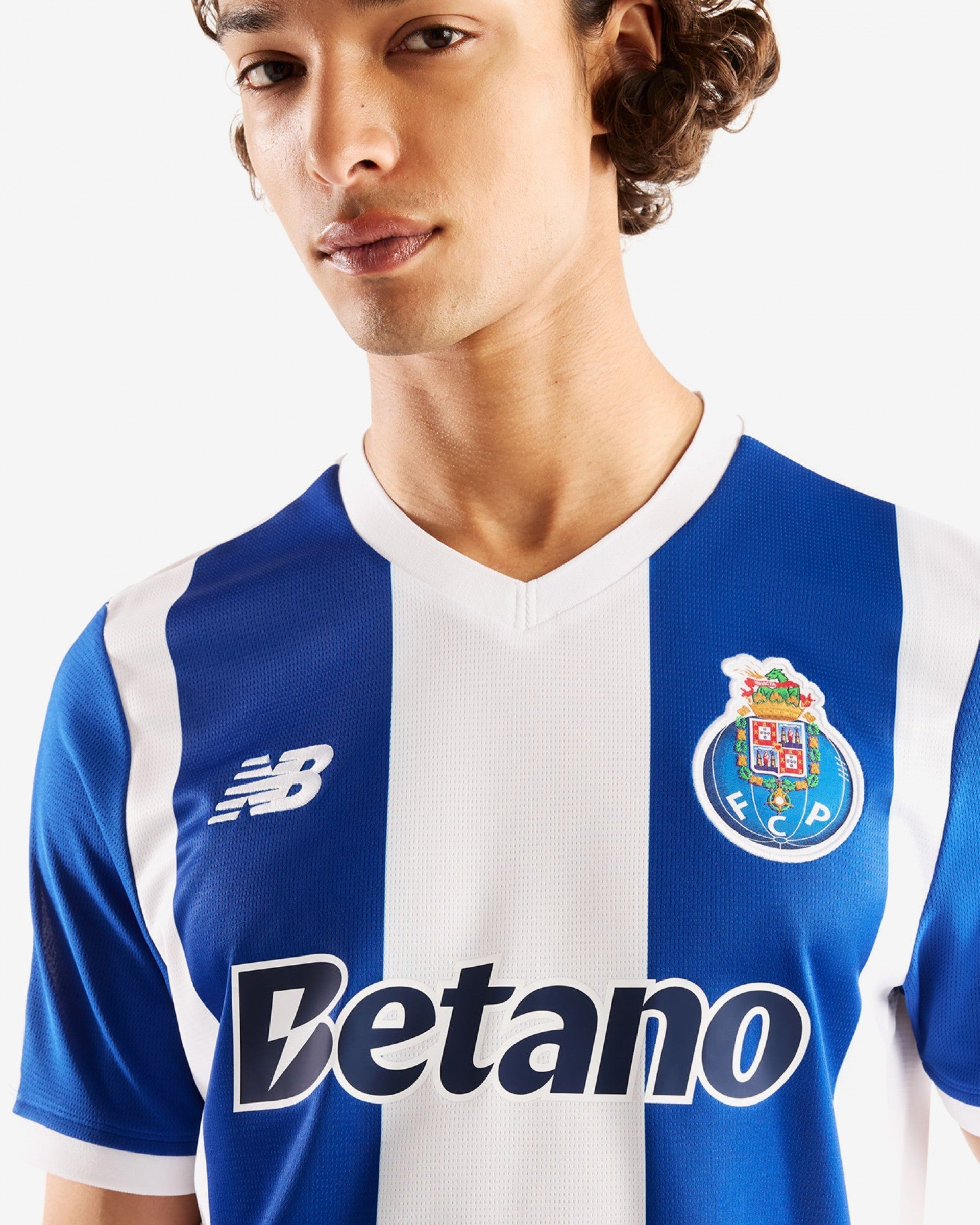 New Balance T-shirt FC Porto 26/27 Branco/Azul New Balance
