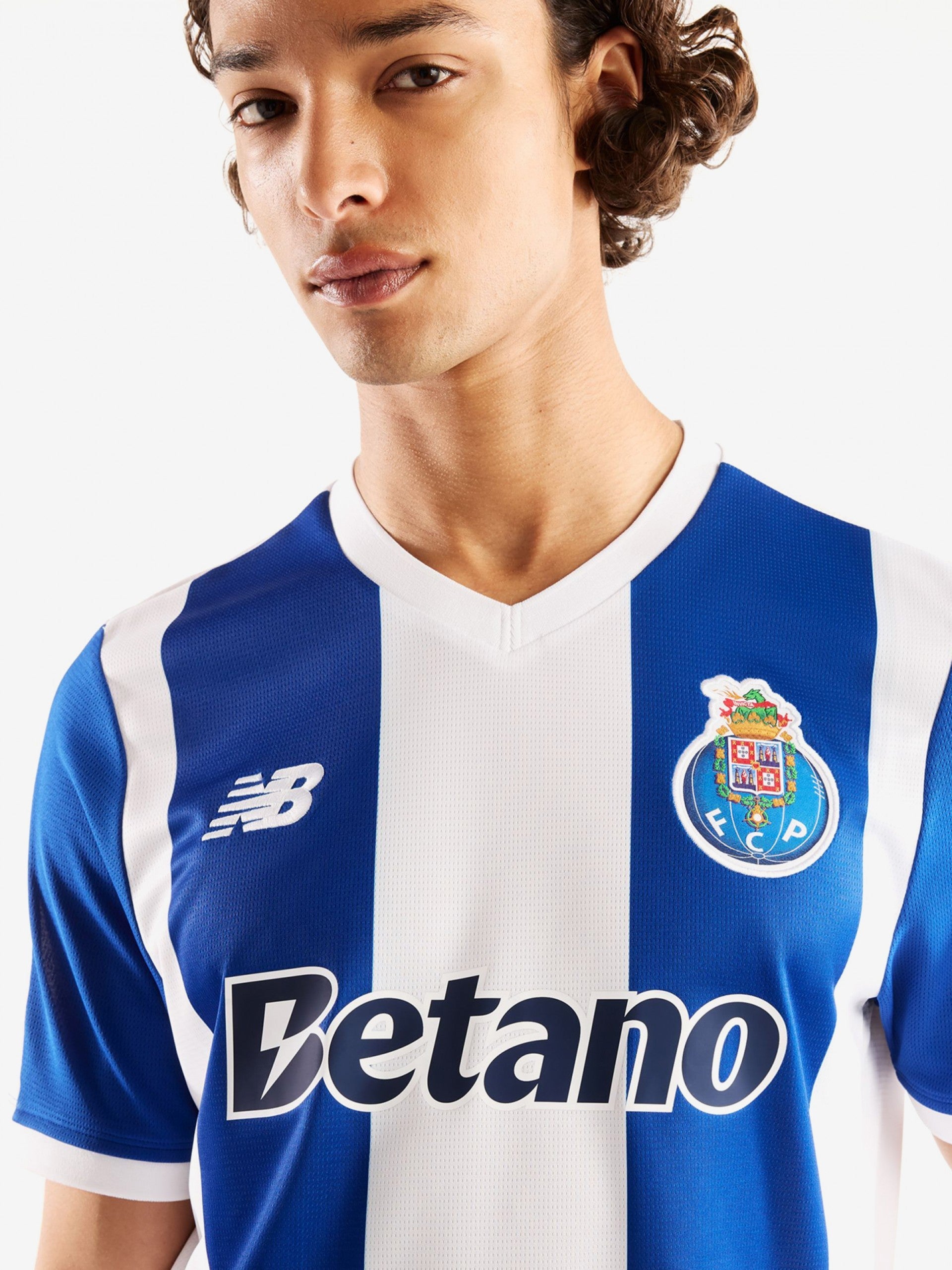 New Balance T-shirt FC Porto 26/27 Branco/Azul New Balance