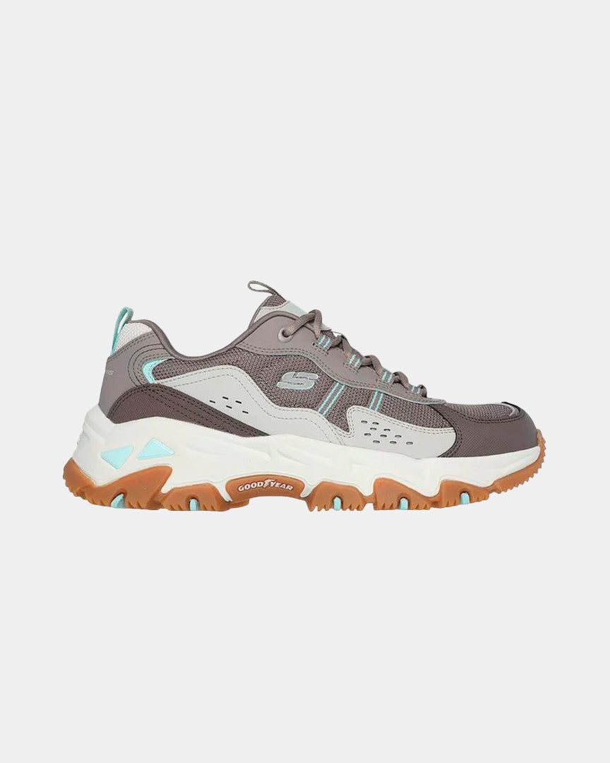Sapatilhas Skechers D´Lites Hiker Castanho 180128CHTN