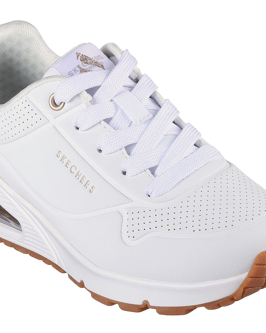 Skechers Uno Gen1 Branco/Dourado Skechers