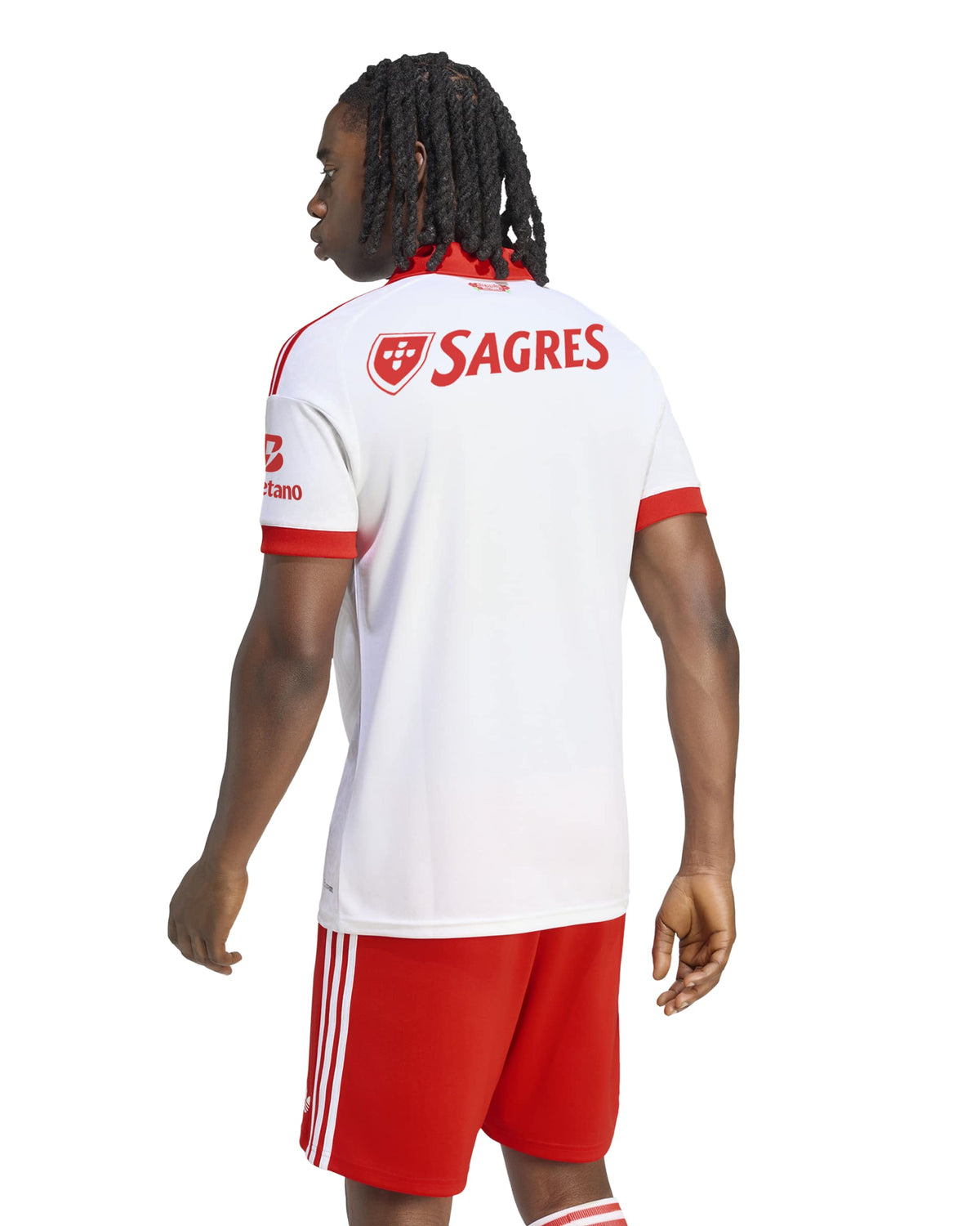 1ª Camisola SLBenfica 26/27 Adidas Away Branca/Vermelha Adidas