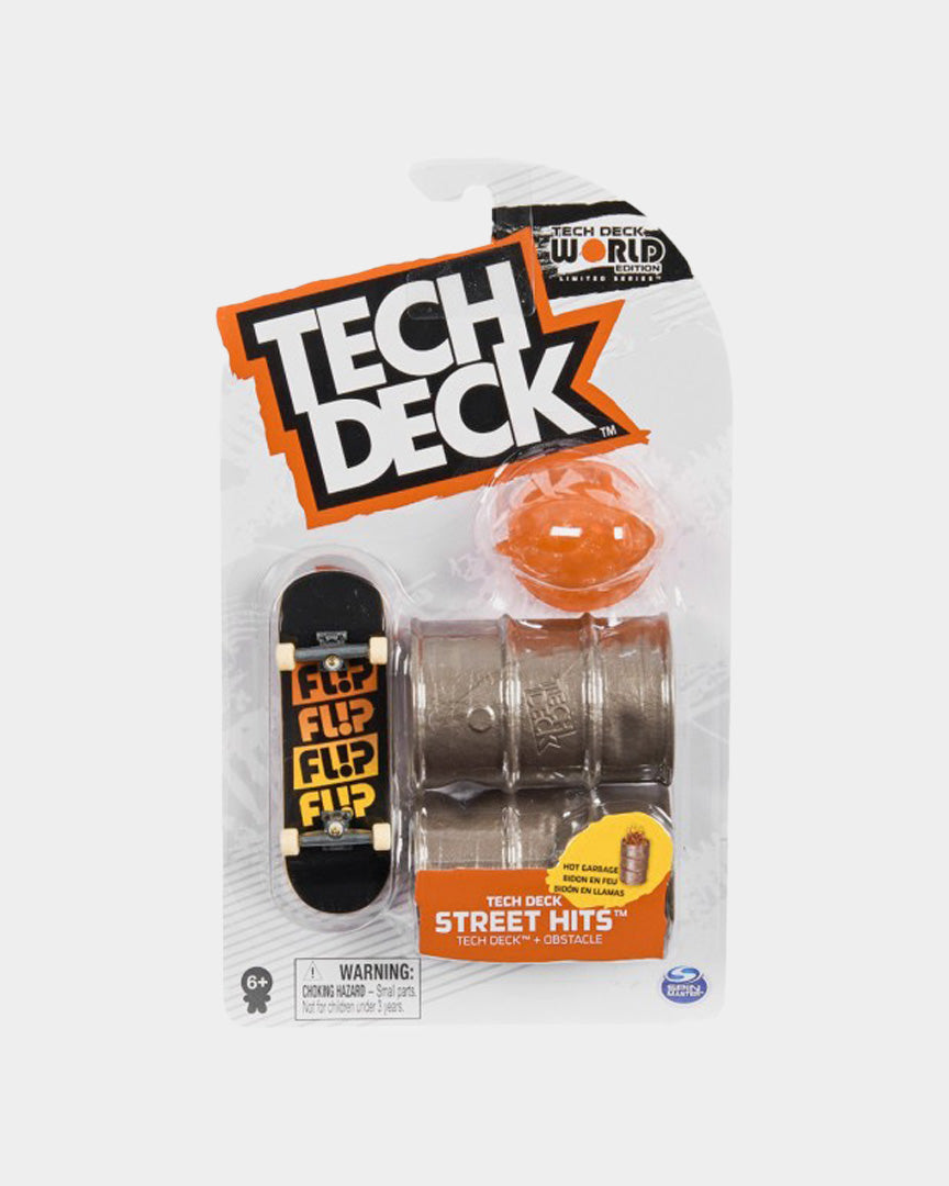 Tech Deck Skate Miniatura Street Hits - Hot Garbage Multicolor 20125337