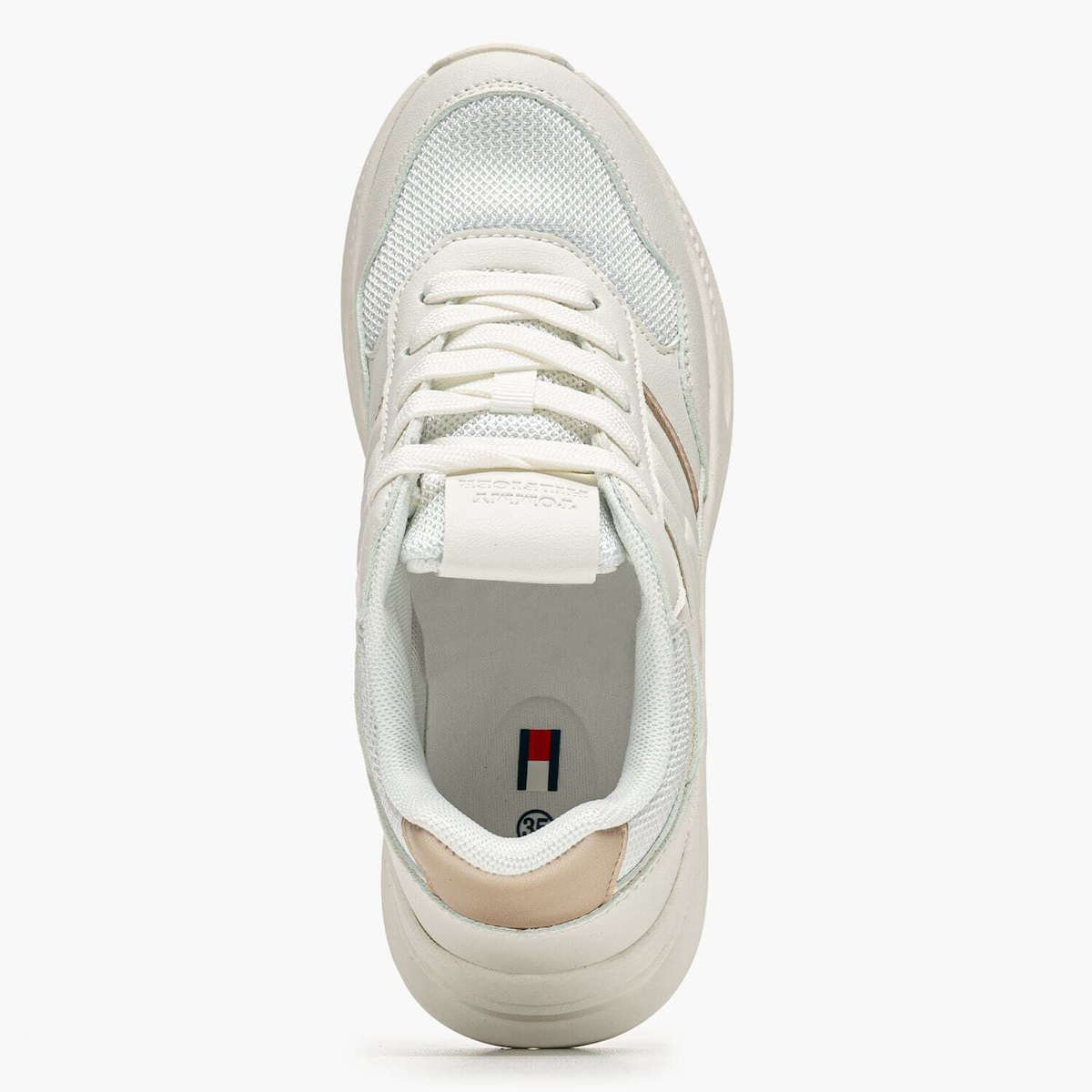 Tommy Hilfiger Low Cut Lace-up Branca Tommy Hilfiger