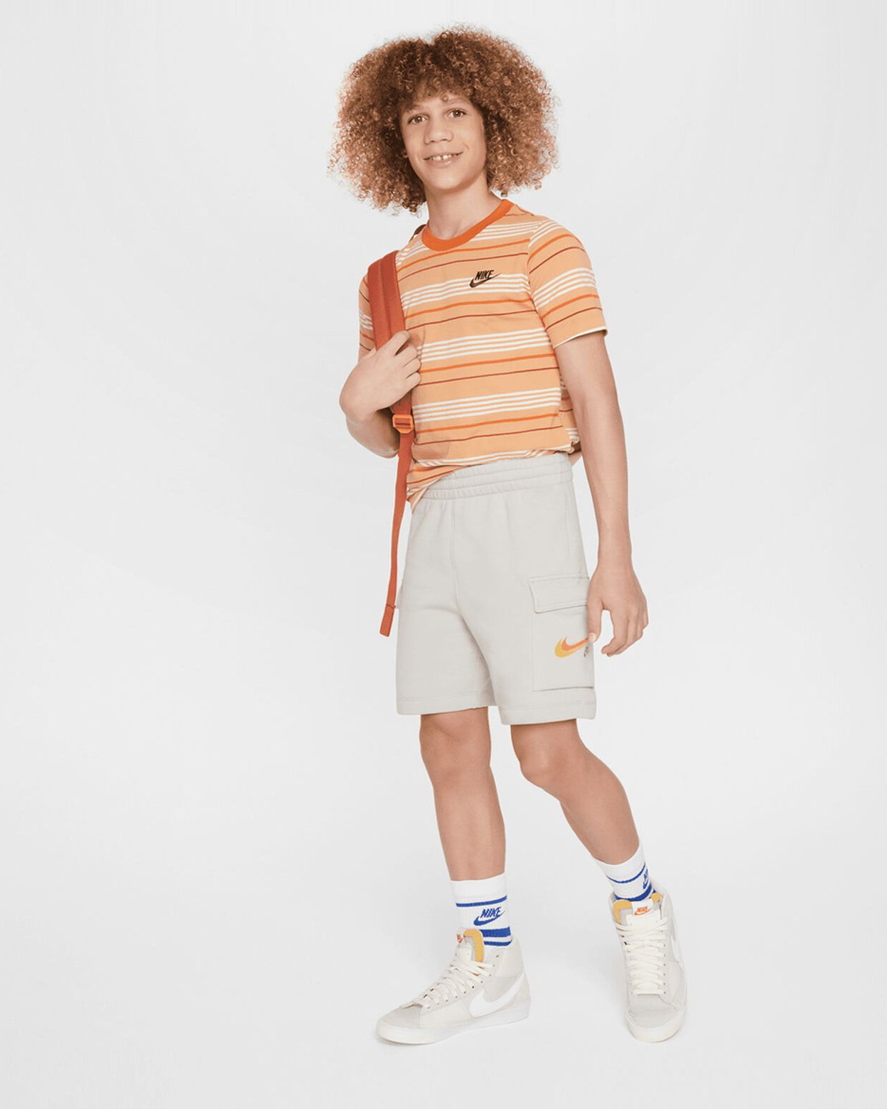 Nike Calções Cargo Júnior Cinza Nike