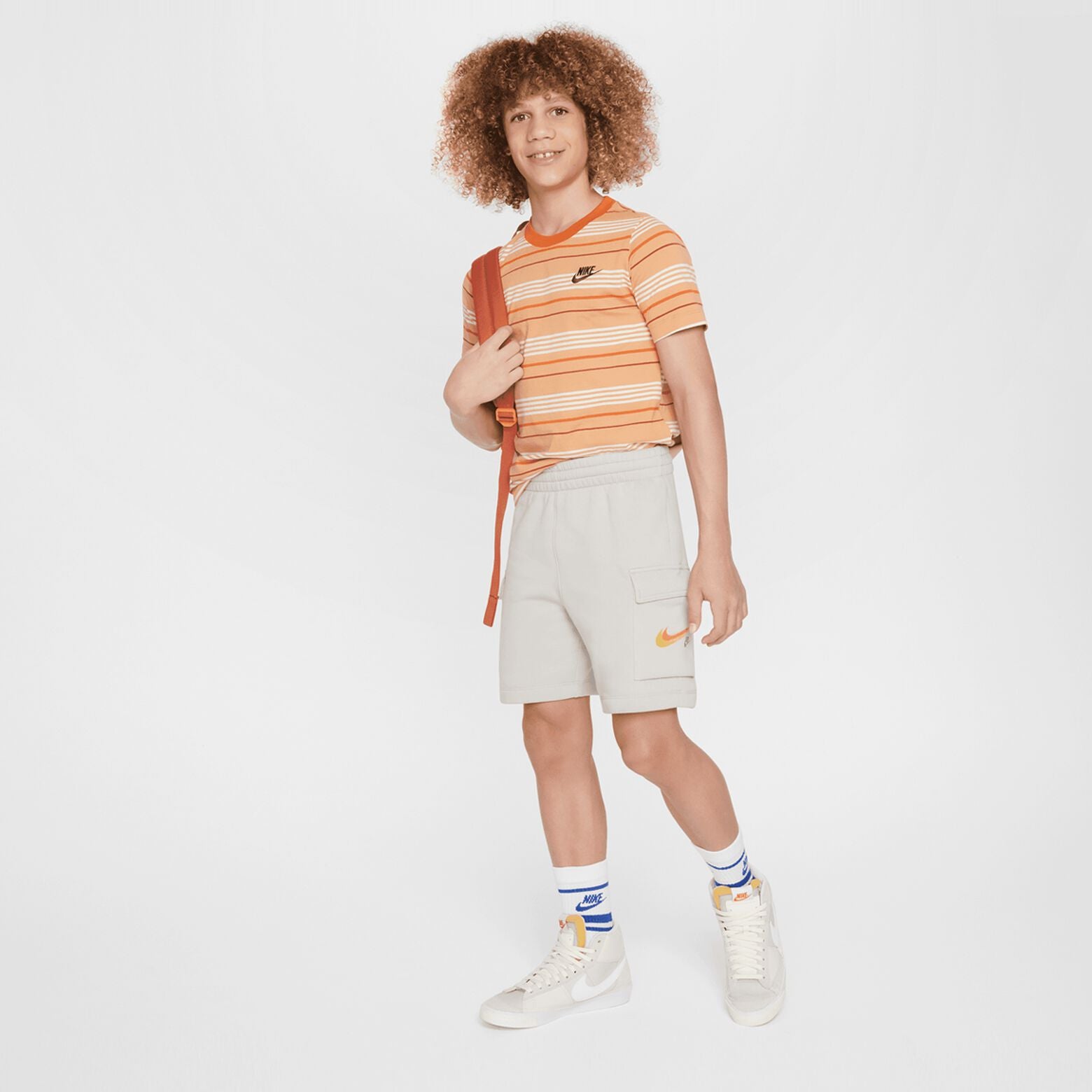 Nike Calções Cargo Júnior Cinza Nike