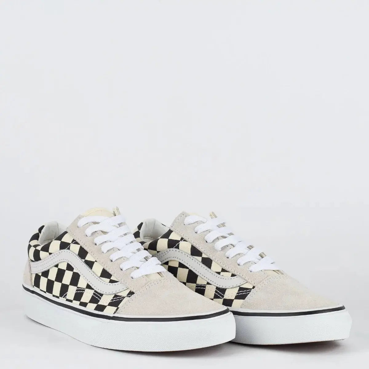 Vans Old Skool Checkerboard Bege Vans