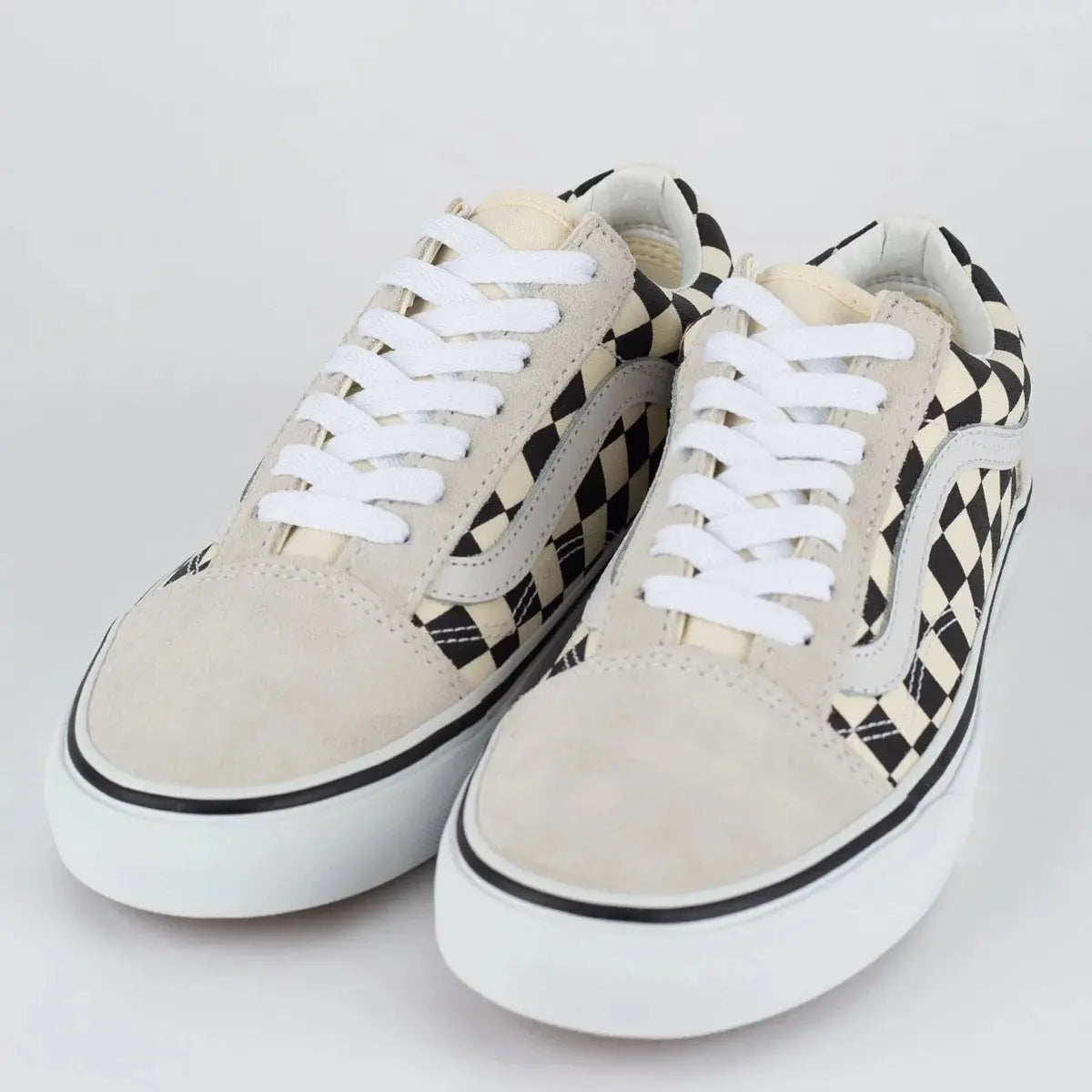 Vans Old Skool Checkerboard Bege Vans