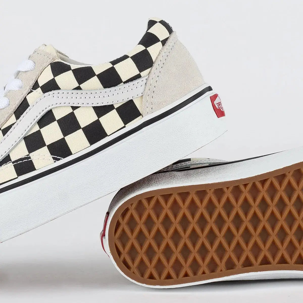 Vans Old Skool Checkerboard Bege Vans