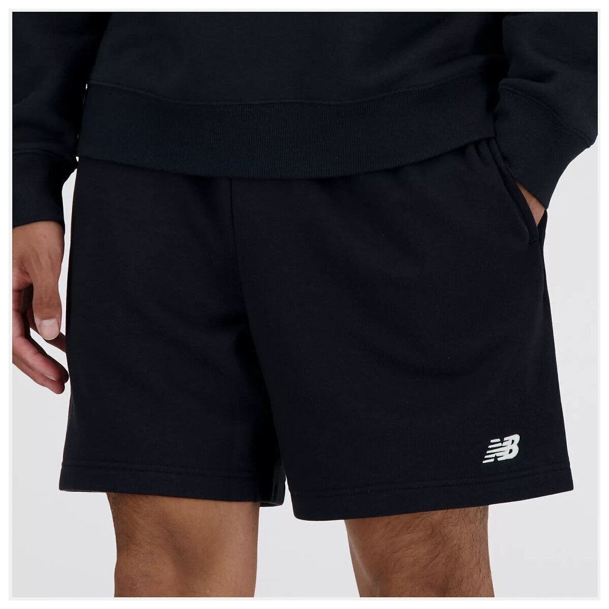 New Balance Calções Sport Essentials 7 Pretos New Balance