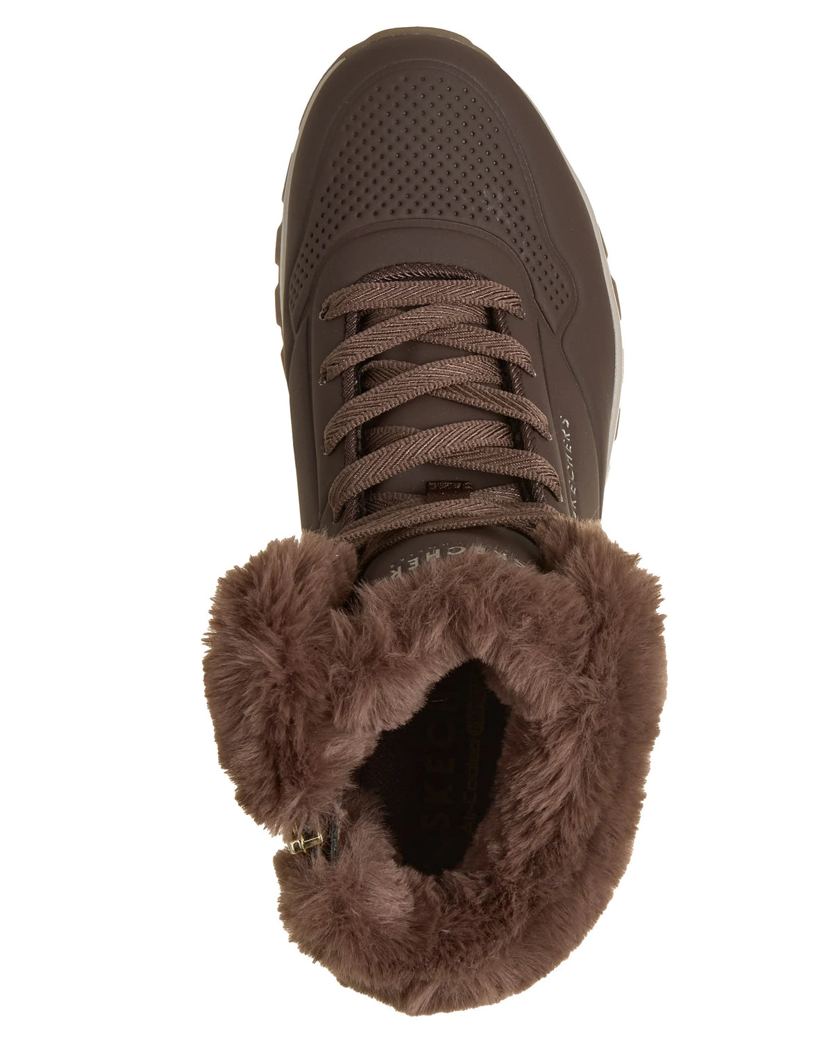 Bota Mulher Skechers Uno Rugged Antiderrapante Castanha Skechers