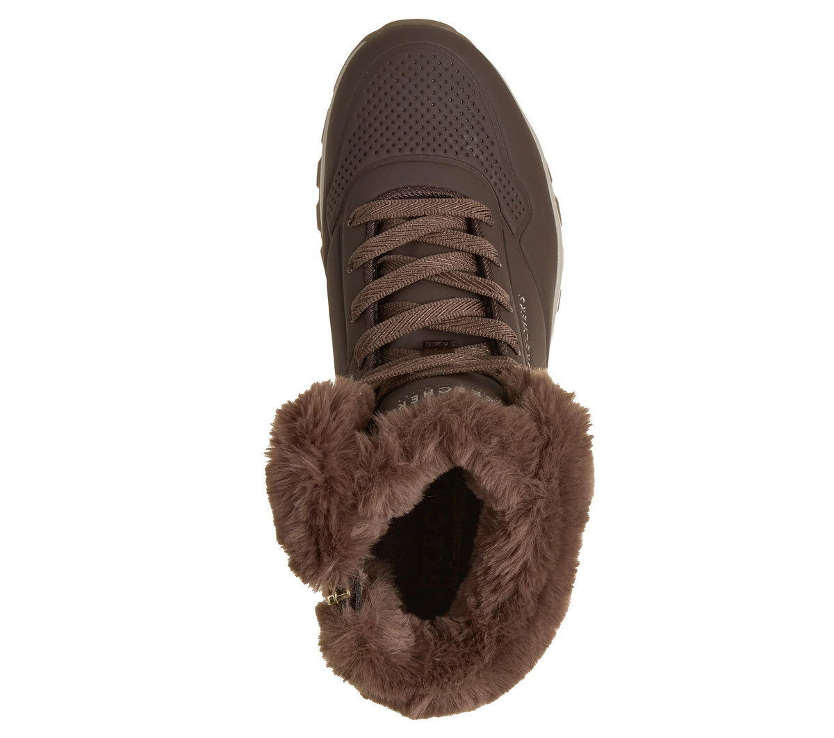Bota Mulher Skechers Uno Rugged Antiderrapante Castanha Skechers