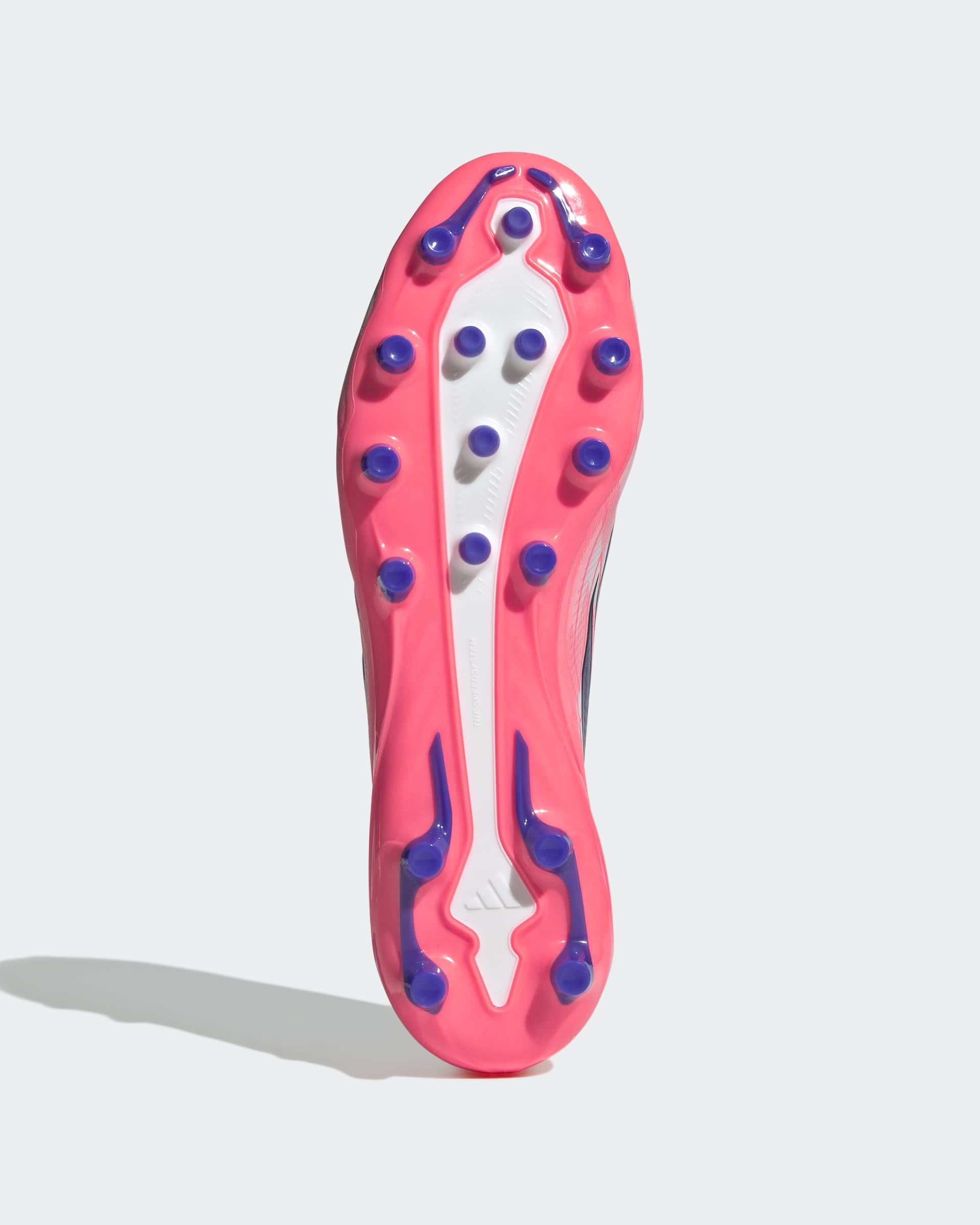 Chuteiras Adidas F50 Hyperfast League LL AG Branca/Rosa Adidas