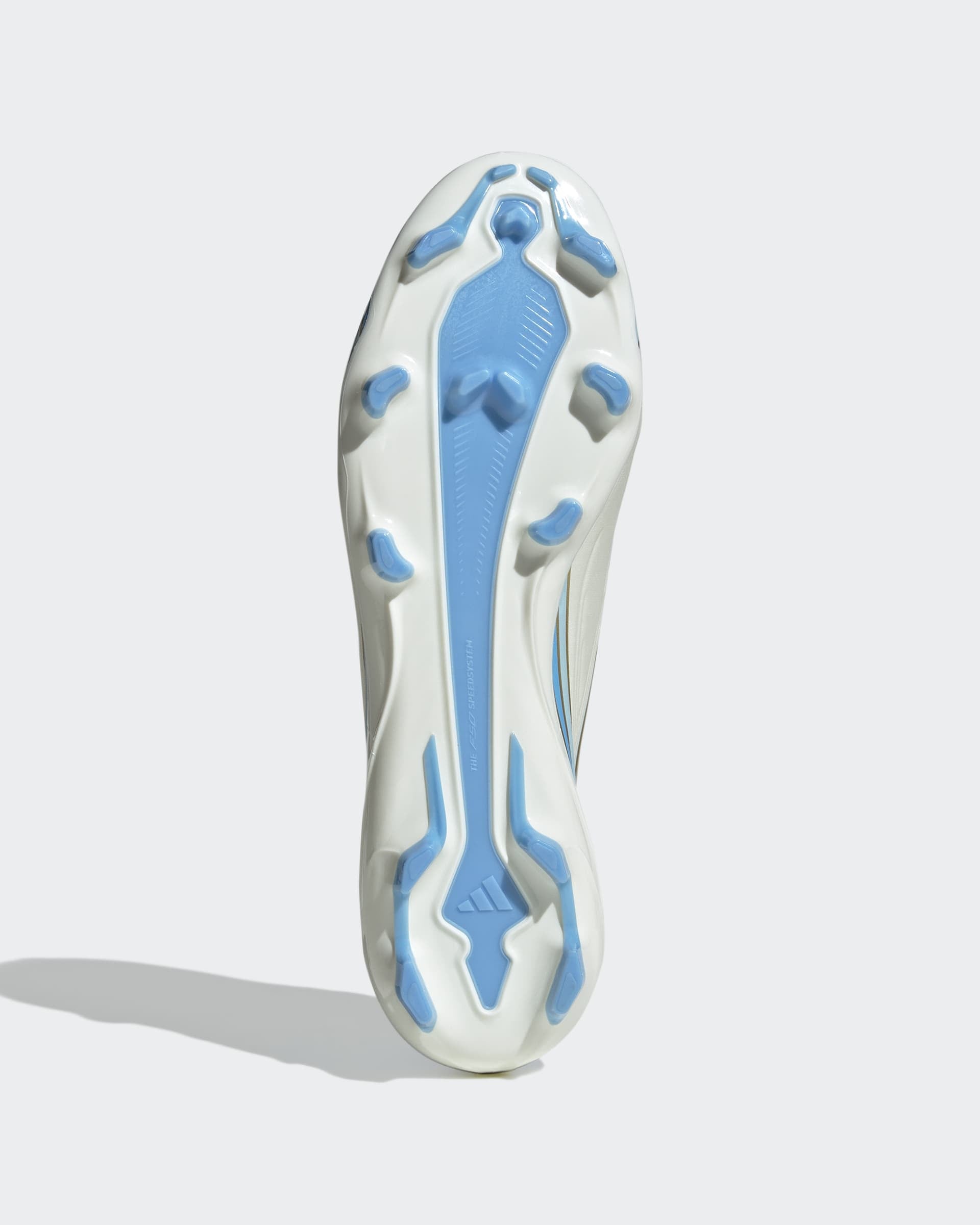 Chuteiras Adidas F50 Messi League FG Branca/Dourada Adidas
