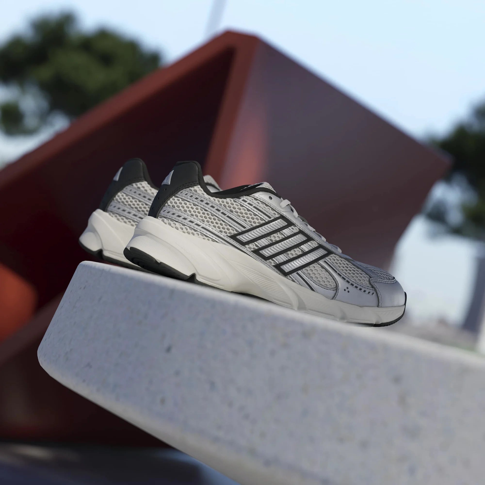 Sapatilhas Adidas Technochaos 2000 Cinza/Preto Adidas