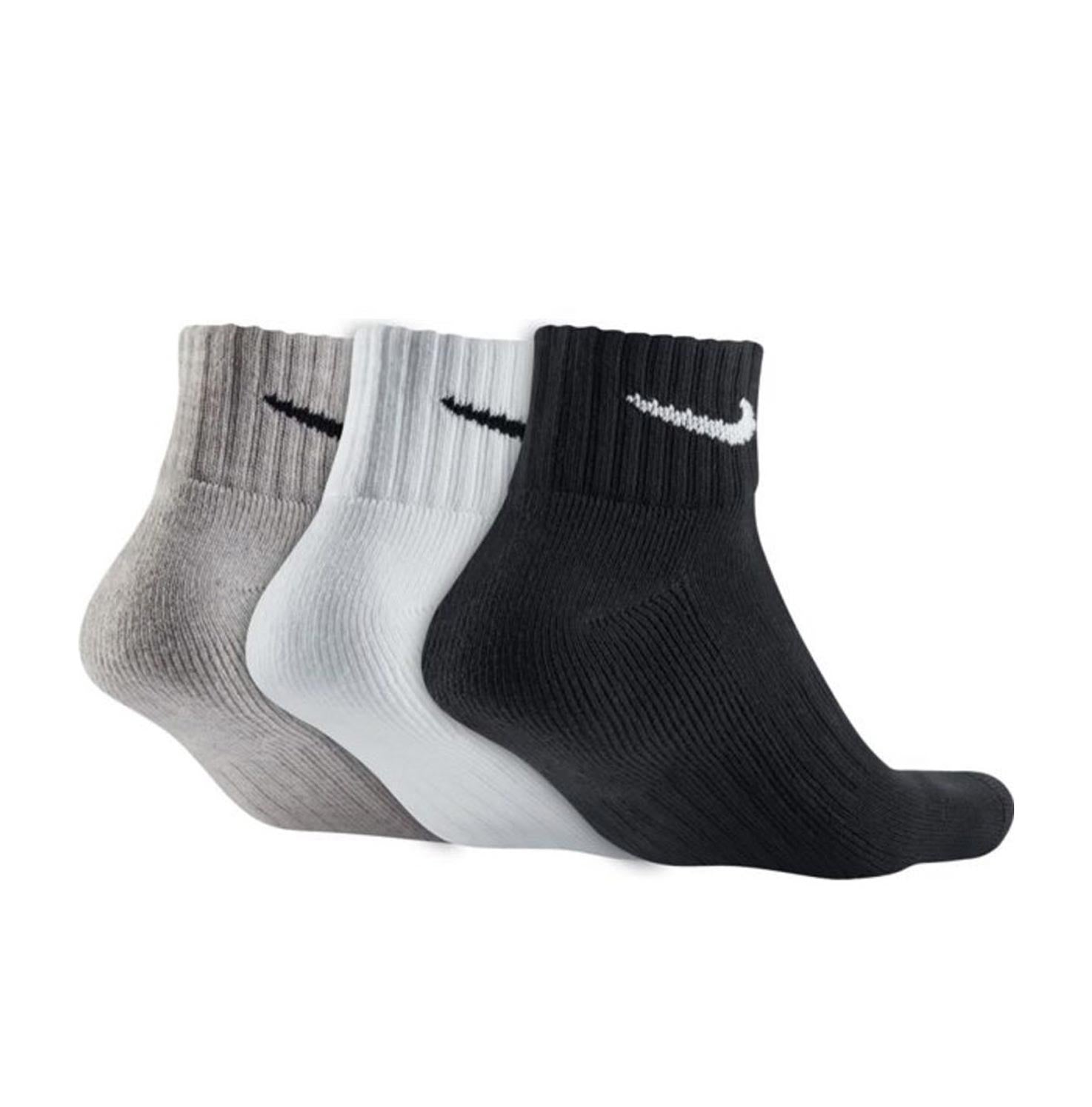 Nike Meias Almofadadas até o Tornozelo 3P Multicor Nike