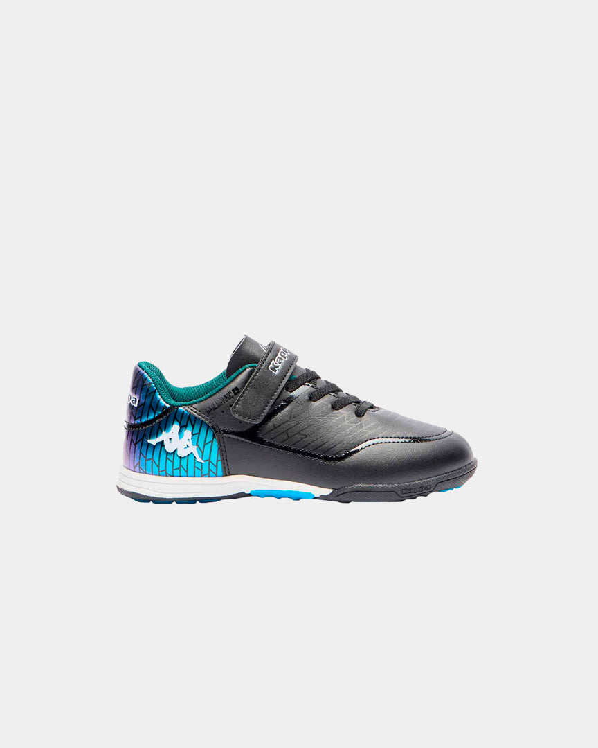 Chuteiras Kappa Kombat Player Criança Preto/Azul 371R41WA0B