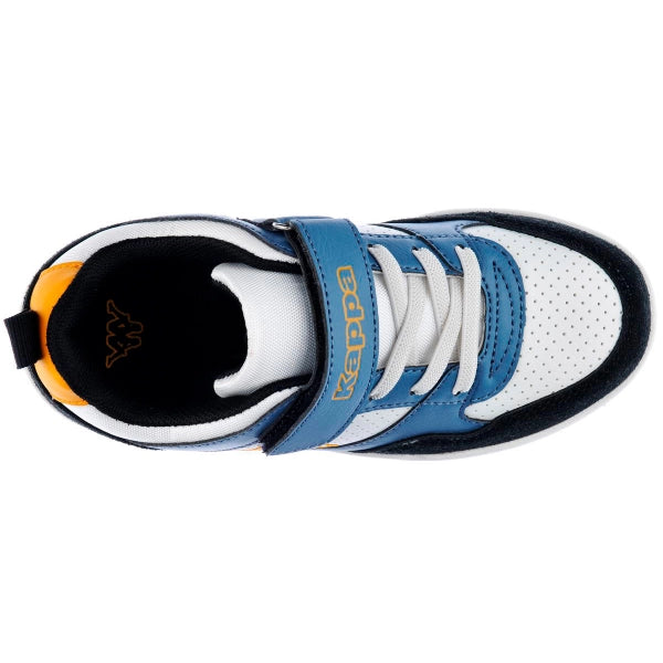 Kappa Logo Manis Criança Branca/Azul Kappa