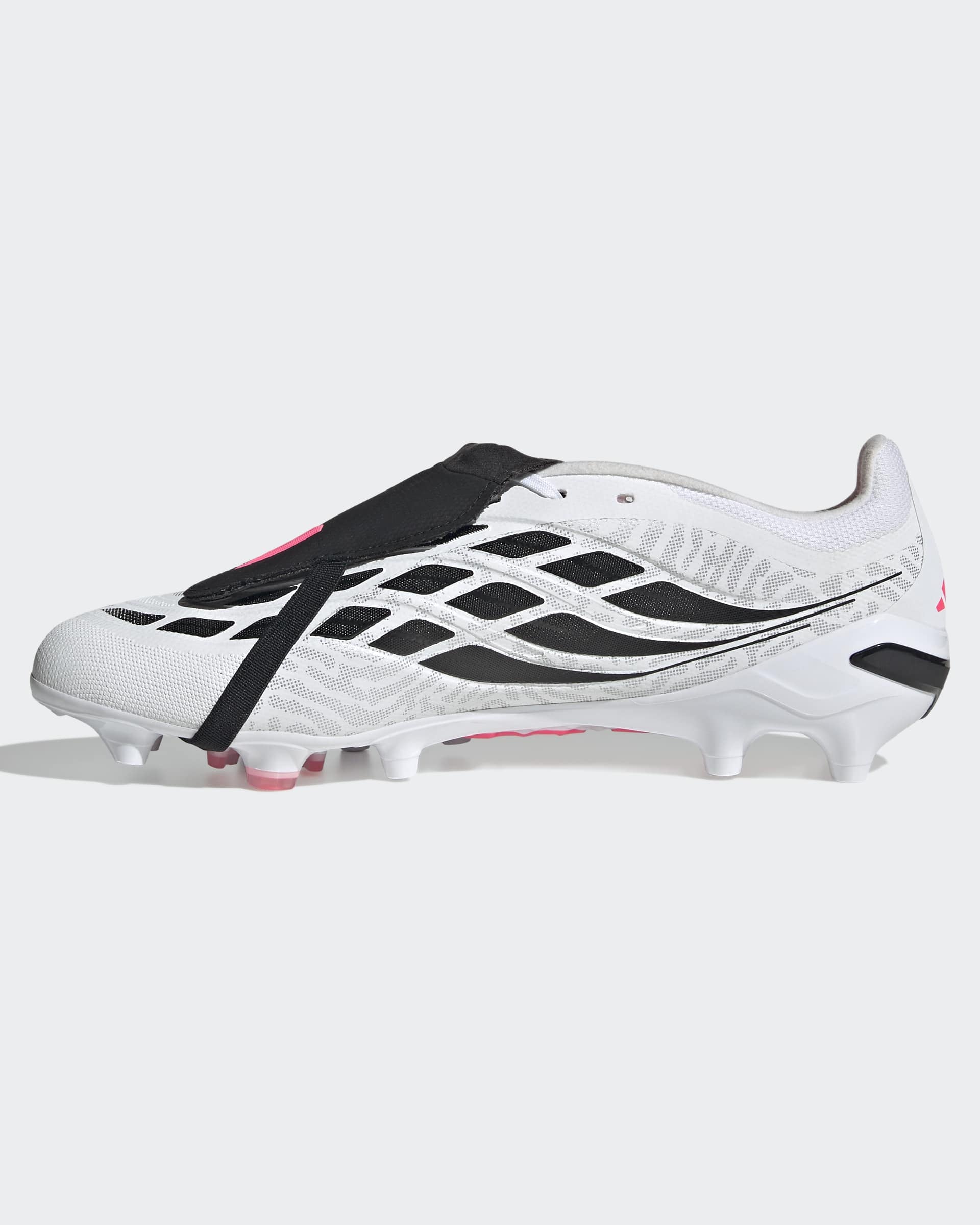 Chuteiras Adidas Predator League FT AG Branca/Rosa Adidas