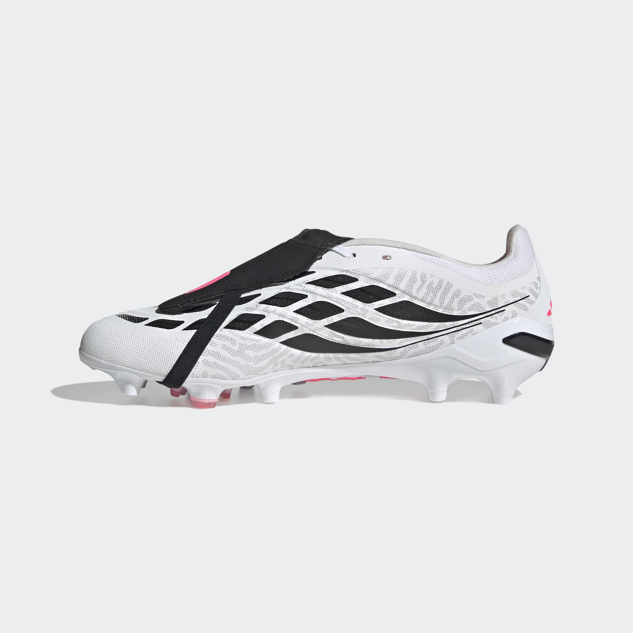 Chuteiras Adidas Predator League FT AG Branca/Rosa Adidas